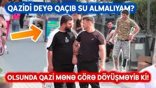 Qazidi Deye Qacib Su Almaliyam ? (bakida sosyal prank )
