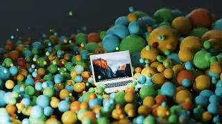 LAPTOP ADVERTISING | C4D + REDSHIFT