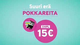Er&auml; pokkareita nyt 3 kpl vain 15 &euro;! Hanki lukemista talvilomalle nyt Suomalaisesta Kirjakaupasta.