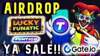 &spades;️FUNTICO YA SALE SU AIRDROP!✔️✔️  $TICO COIN&diams;️ LUCKY FUNATIC PARTICIPA EN SUPER TORNEOS&diams;️