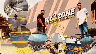 | Fly Zone Trampoline park Hyderabad | Bohat maza aaya 😍|