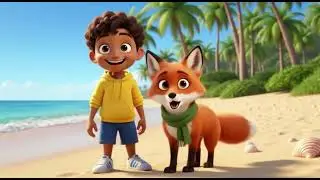 Lost at the Beach 🏖️ | A Gentle Friendship Story | Fuzzy Trails Studio