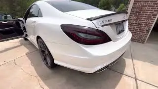Mercedes CLS550 Cold Start and Rev