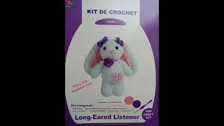 Le tuto SUPER FACILE DU kit crochet lapin de chez NOZ!