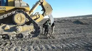D11R ripper tooth install
