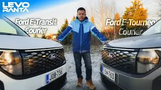 Testiajossa Ford E-Transit & E-Tourneo Courier