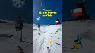 Ski en Valle Nevado, Chile 🇨🇱❄️ #chile #argentina #vallenevado #ski #nieve #viajes #latam
