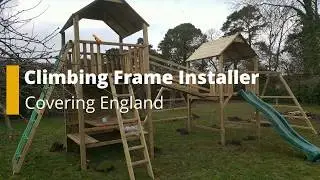 Play Crazy Climbing Frame Installed UK