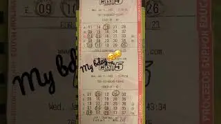 Roxie&rsquo;s wants to play ! SC cash 5#s 3 4 9 10 26 all my numbers 🫠 #letsgo #frenchielover #ohboy 🥵