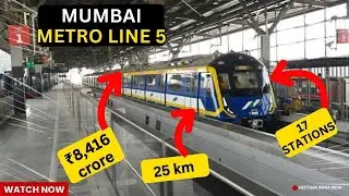 🚇 Mumbai Metro Line 5 (Thane&ndash;Bhiwandi&ndash;Kalyan Corridor