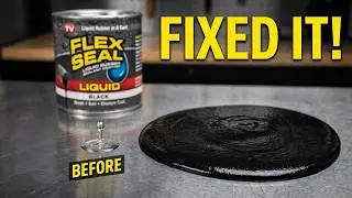 Резина 2 — Как использовать жидкую резину Flex Seal