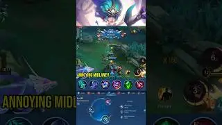Maniac!! Harley The Annoying Midlane (Part 14) - MLBB #gameplayproplayer #harley #MLBB