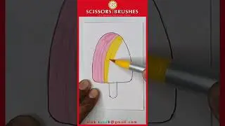 Satisfying creative art 🌵🌷💧🏖️🍉🍎 #trendingshorts #art #yt #satisfying #drawing #kids #coloring #viral