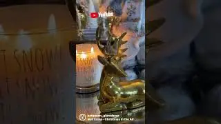 Les  comparto una idea de como decorar con bandeja de espejo glam para Navidad🎄 #decoracionnavidad