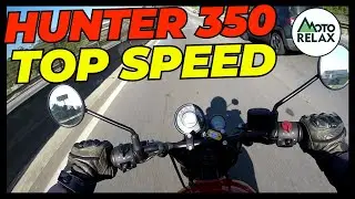 Hunter 350 TOP SPEED! E como ela se comporta na estrada?