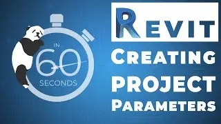 REVIT Tips: How to Create a custom Project Parameter in 60 seconds