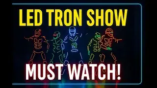 LED Tron Dance Show | Light Show Dance | Insane Light Performance for Weddings and Corporate Events!