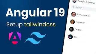 How to Add Tailwind CSS to Angular 19 – Easy Setup Tutorial  | .NET 9 Chat App 