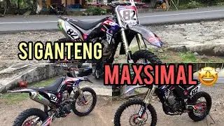 RIVIEW SI GANTENG CRF 150L KAKI BULE🤩