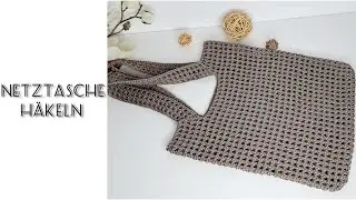 Crochet mesh bag / shopping bag