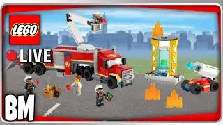 🔴 Live Build Fire Command Unit 60282