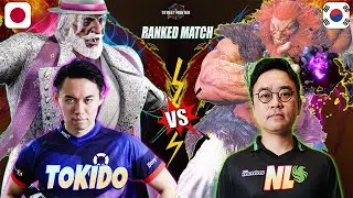 SF6 | TOKIDO (JP) vs NL (AKUMA) 👉 High-Level Street Fighter 6 Gameplay