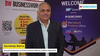 Sandeep Batra, Executive Dir. & CFO, Pidilite Industries Limited&nbsp;| The Future of Finance Office 2025