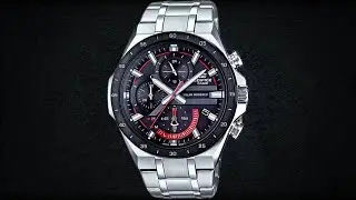 Edifice Casio Solar Powered Chronograph Analog Men's Watch 
