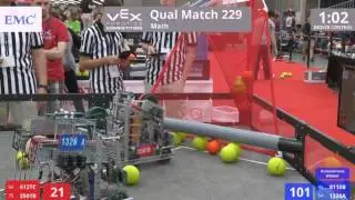 VEX Worlds 2016 - VRC High School - Math - Qual 229 (6127C 2501B) 168 vs 154 (8110B 1320A)