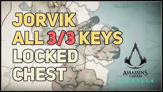 All 3 Cultist Keys Locked Chest Jorvik Assassin's Creed Valhalla