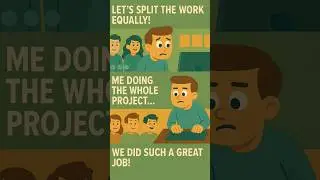 Every Group Project Ever 😂 #shorts #viral #trending