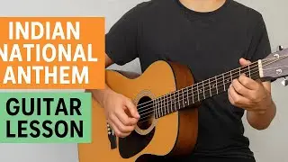 Jana Gana Mana National Anthem Instrumental | Best Guitar National Anthem || Rajaan Sir | Easy Tab |