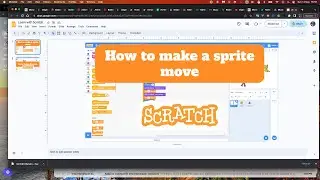How to move a sprite in Scratch