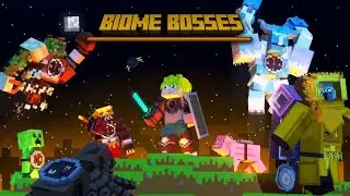 Biome Bosses | NUEVO ADDON PARA MINECRAFT BEDROCK 1.21+ 2026 MARKETPLACE NEW.