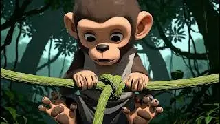 🎬🐯The Silent Guardian&rsquo;s Legacy | Baby Monkey Protects the Future &ndash; Part 7⭐✨. #anime #chibi #cute