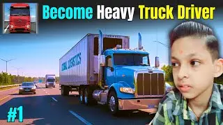 I Become a Truck Driver 😎.#viralvideo 