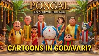 What Happens When Cartoons Celebrate Pongal in India (Short Film)
