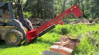 TM Manufacturing Heavy Duty Log Splitter is AWESOME!