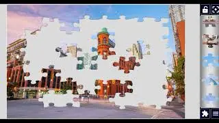 Gooderham building😍//#beautiful gaming puzzle 🧩@JigsawPuzzle928 