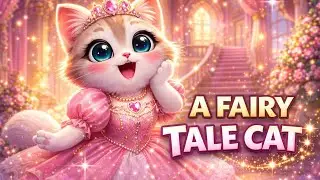 &ldquo;A Magical Cat in the Royal Castle&rdquo; #animation #catprincess #cartoon #fantasy #fairytale #cute 🤗