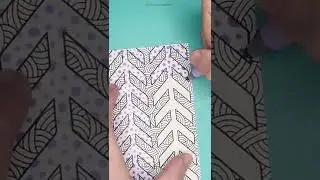 Easy Geometric Adult Coloring Page | Pattern Timelapse