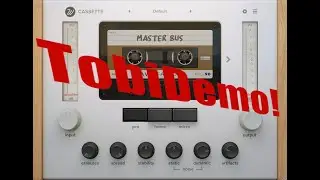 Demo of WavesFactory Cassette Saturation Plugin