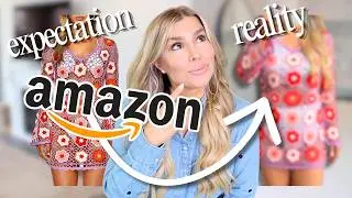 Amazon Fashion: What I Ordered vs. What I Got 😯 (Spring Clothing Haul + Try On)
