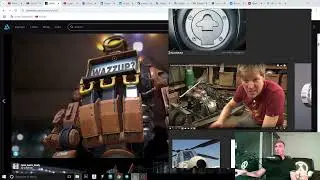Alex Filvet: Pathfinder / Chappie (Fan Art) Model TX 300-01 Chapter 11: Texturing