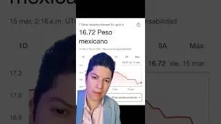 Peso frente al d&oacute;lar se fortalece #shorts