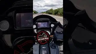 Letting the Bagger Eat 🏍💥#harleydavidson #firefighter #bikelife #motolife #motovlog #baggernation