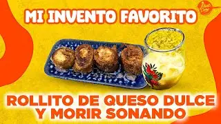 LA RECETA MAS DULCE DE MI INFANCIA😻 Rollitos de queso dulce y Morir Soñando