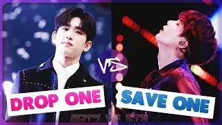 DROP ONE, SAVE ONE | K-POP GAME [BTS vs GOT7]