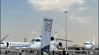 Falcon 8x  and bbj royaljet