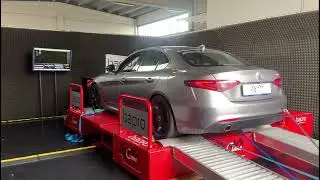 Alfa Romeo Giulia 2.2 150 cv dyno test